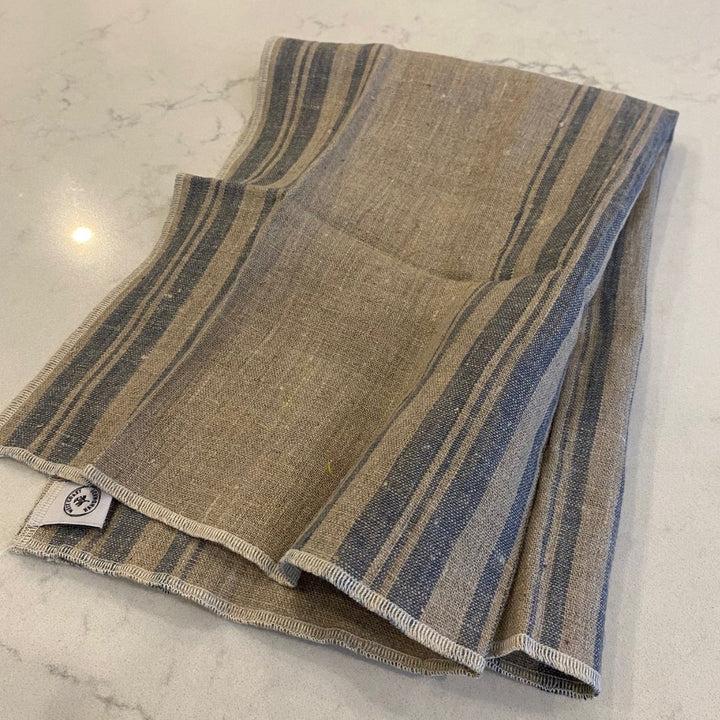 100% Linen - Rustic Natural Tea Towel - Curated Joy | Natural Home
