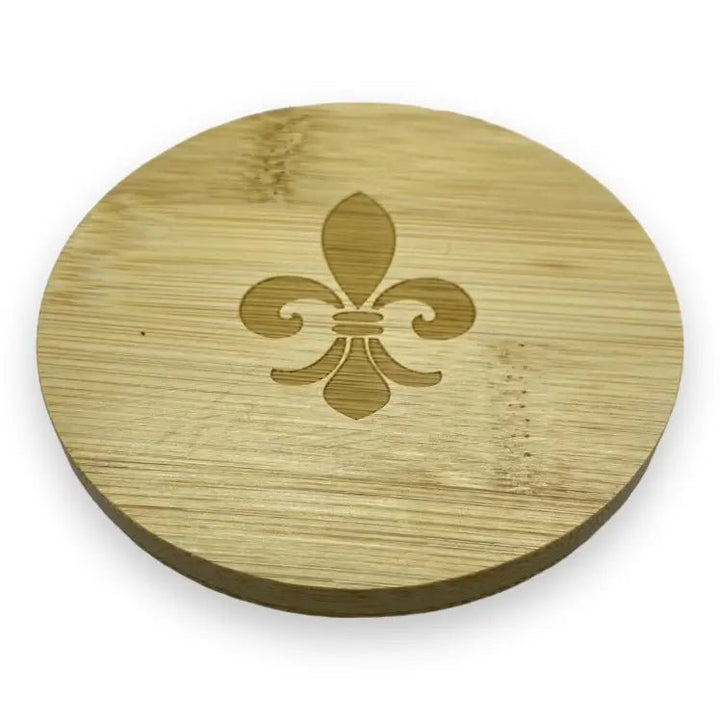 Bamboo Lid for Mason Jars - Set of 2 - Curated Joy | Natural Home