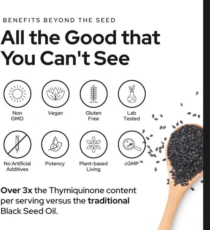 Black Seed Oil | Pure Plant - Based - Nigella Sativa Cumin Seed - Curated Joy | Natural Home