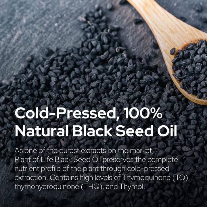 Black Seed Oil | Pure Plant - Based - Nigella Sativa Cumin Seed - Curated Joy | Natural Home