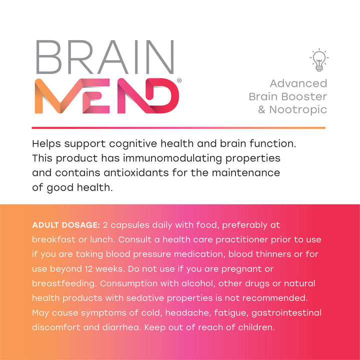 BrainMEND® - Organic Advanced Brain Booster - Curated Joy | Natural Home