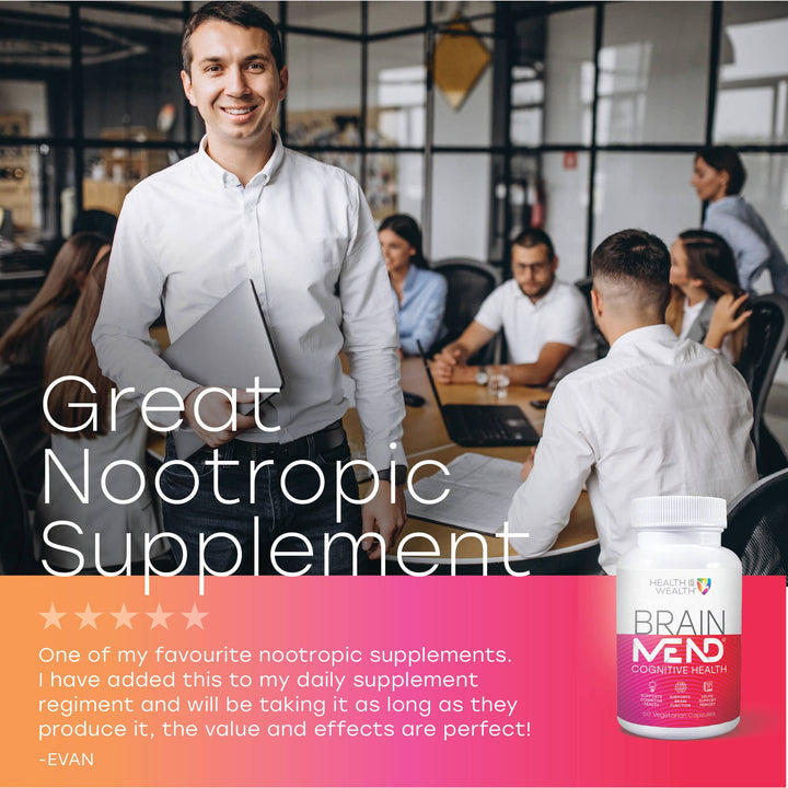 BrainMEND® - Organic Advanced Brain Booster - Curated Joy | Natural Home