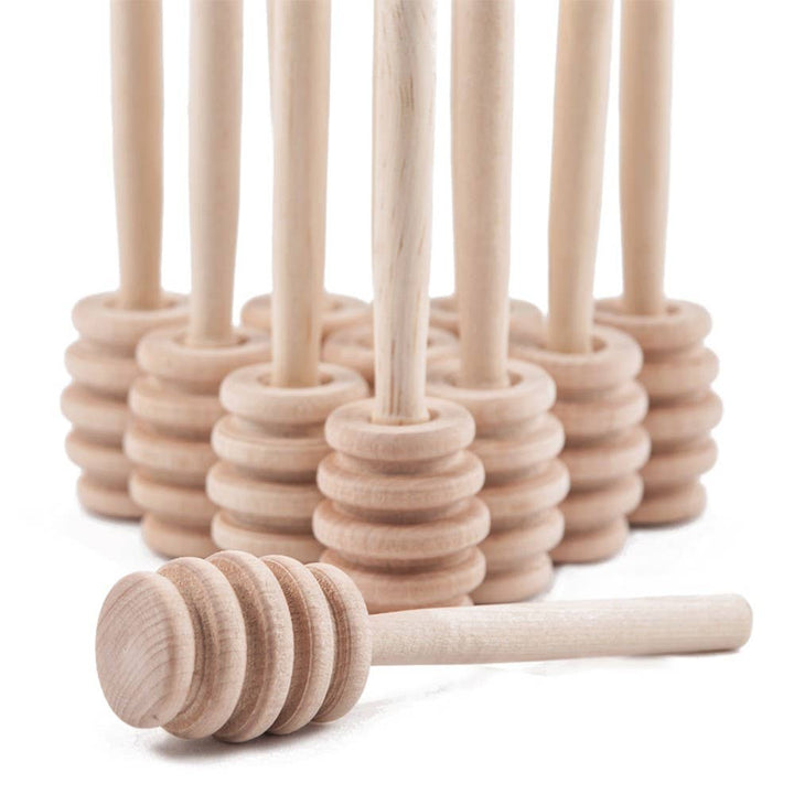 Classic Wooden Honey Dipper - Curated Joy | Natural Home