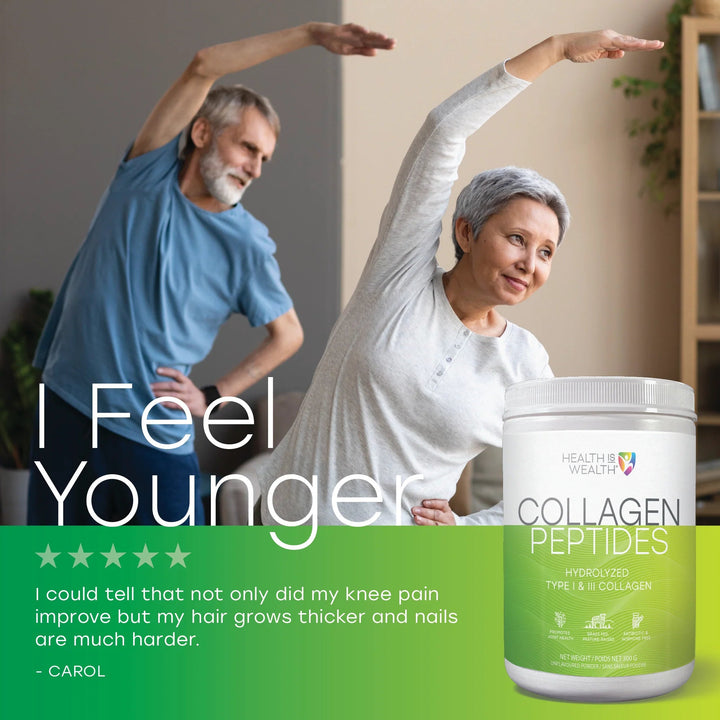 COLLAGEN PEPTIDES - Bovine Grass - Fed | Hydrolyzed Powder - Curated Joy | Natural Home