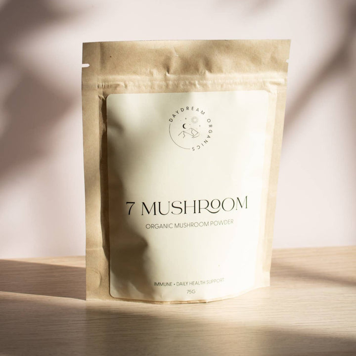 Daydream Organics | 7 Mushroom Powder Blend | Powder - Curated Joy | Natural Home