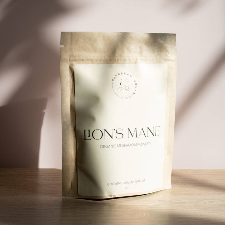 Daydream Organics | Lion's Mane Mushroom Powder - Curated Joy | Natural Home