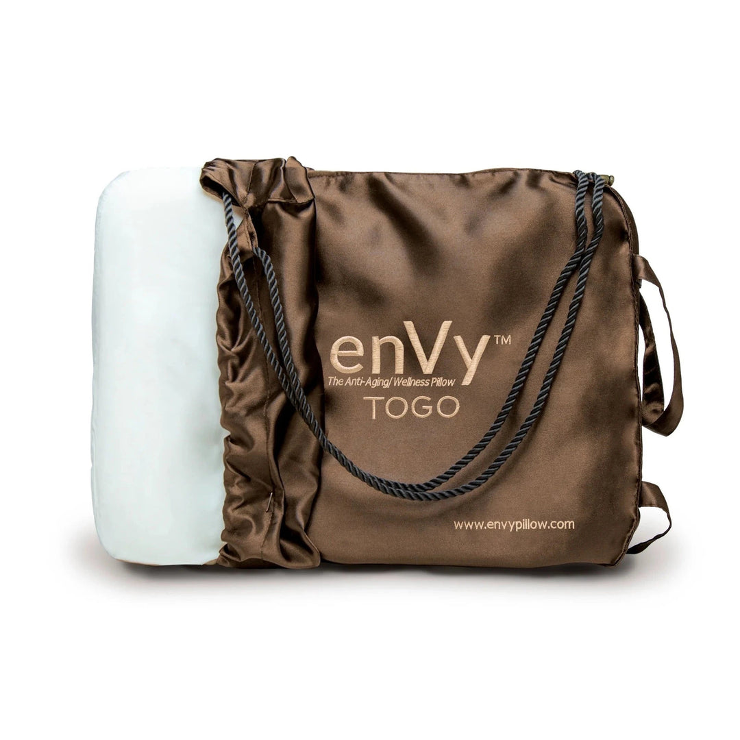 enVy® TO GO Travel Pillow (With COPPER infused Certified Botanical TENCEL™ Pillowcase ) - Curated Joy | Natural Home