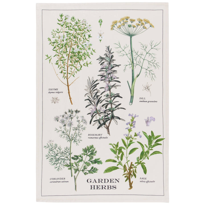 Garden Herbs Dishtowel - Curated Joy | Natural Home