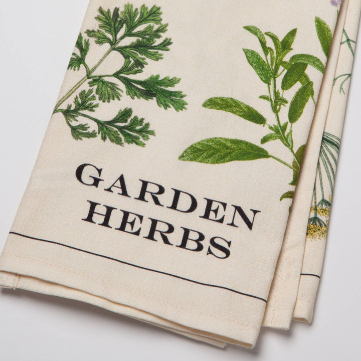 Garden Herbs Dishtowel - Curated Joy | Natural Home