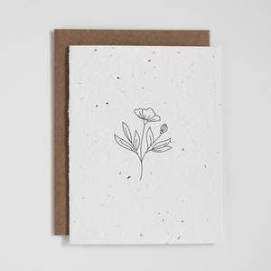 Greeting Card - Floral 1 - Curated Joy | Natural Home