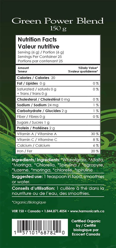 Harmonic Arts | Green Power Blend - Curated Joy | Natural Home