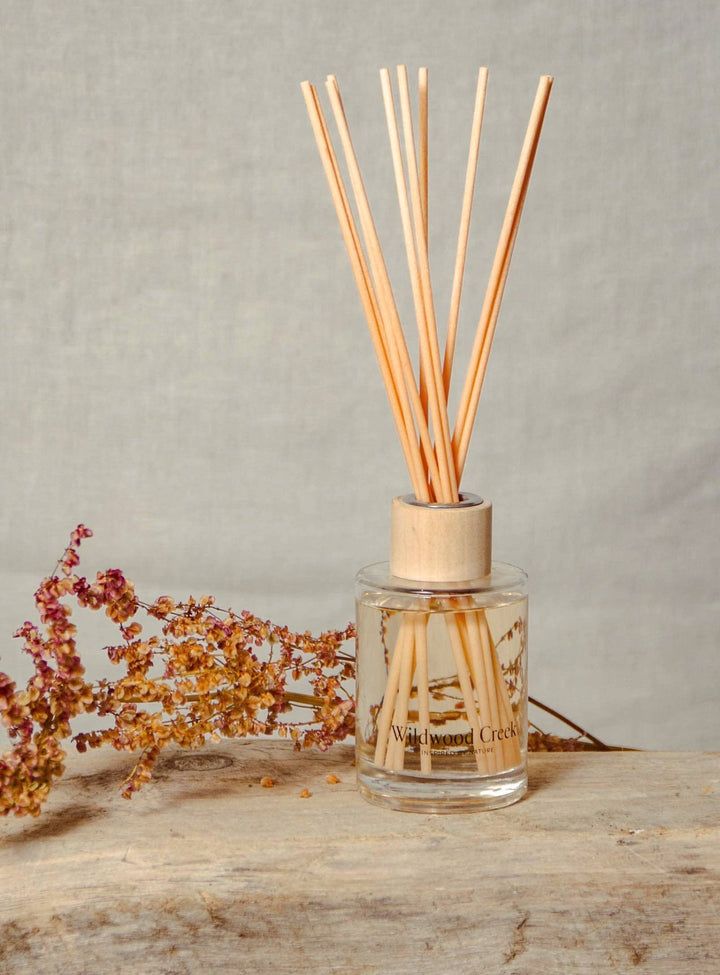 Haven Natural Reed Scent Diffuser I Vegan, Organic - Curated Joy | Natural Home