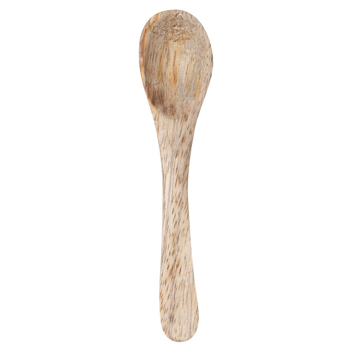 Light Mango Wood Mini Spoons Set of 4 - Curated Joy | Natural Home