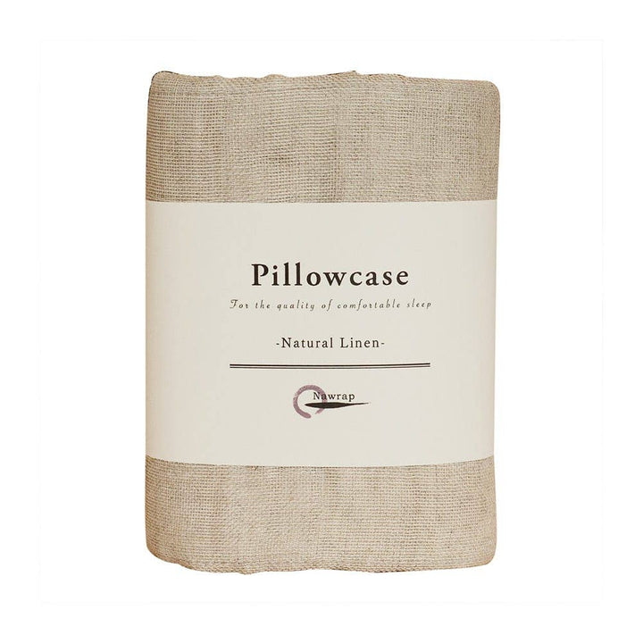 Nawrap Natural Pillowcase (Linen) - Curated Joy | Natural Home