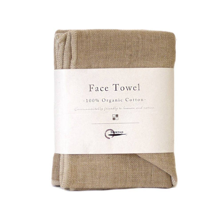 Nawrap Organic Cotton Face Towel | Made in Japan - Curated Joy | Natural Home