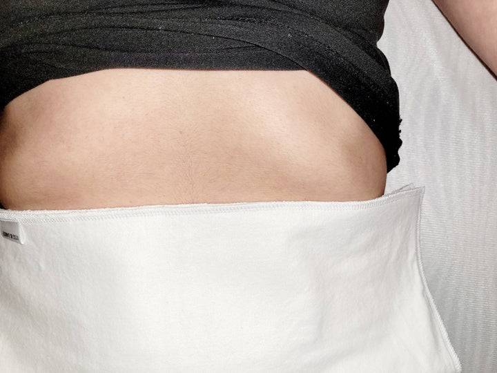 Organic Castor Oil Flannel 3 Ply Packs: 12" x 18" - Curated Joy | Natural Home