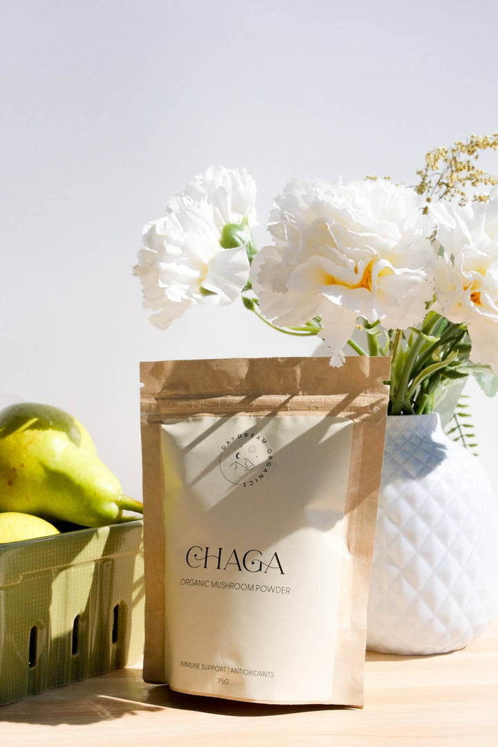 Organic Chaga Mushroom Powder - Curated Joy | Natural Home