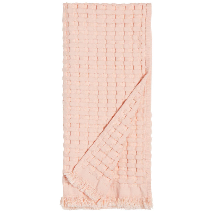Organic Cotton Waffle Hand Towel | Blush - Curated Joy | Natural Home
