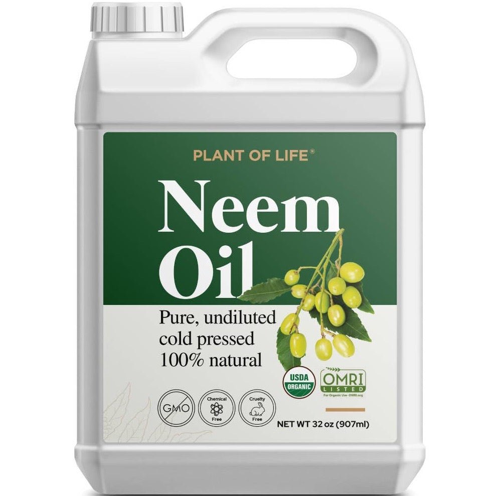 Organic Neem Oil | Gardening & Skin | Cold Pressed | 16 and 32 oz - Curated Joy | Natural Home