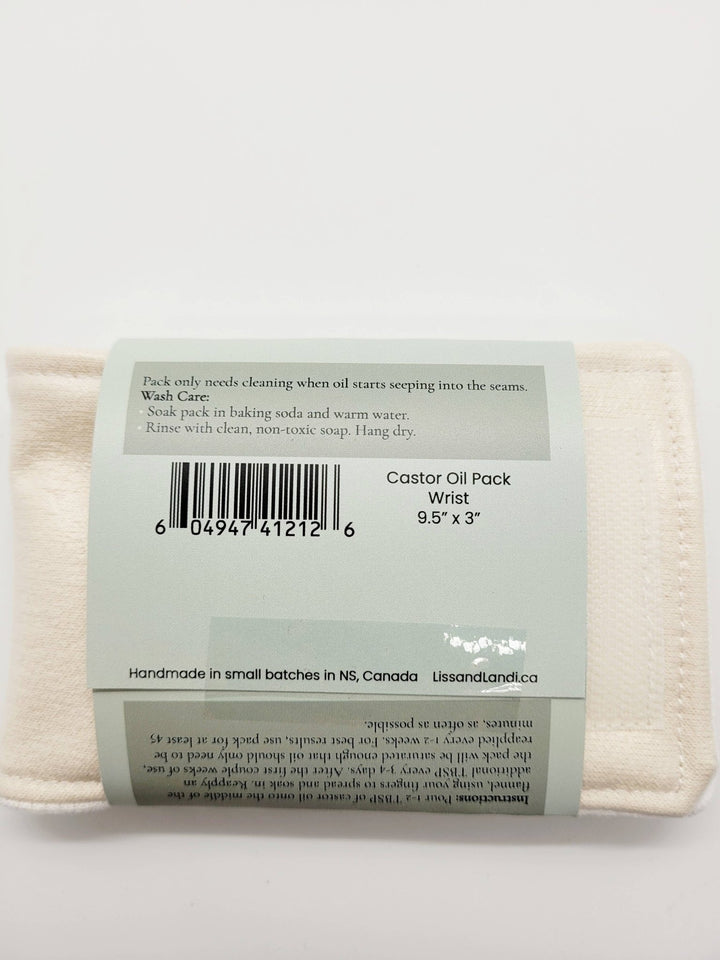 Pack for Organic Castor Oil, Wrist, Carpal Tunnel, Arthritis - Curated Joy | Natural Home