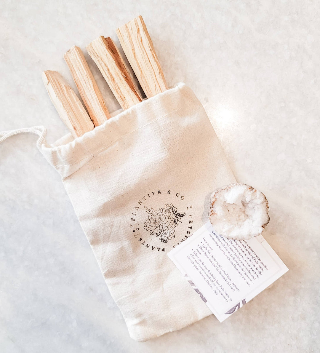 Palo Santo X Crystal Bundle - Curated Joy | Natural Home