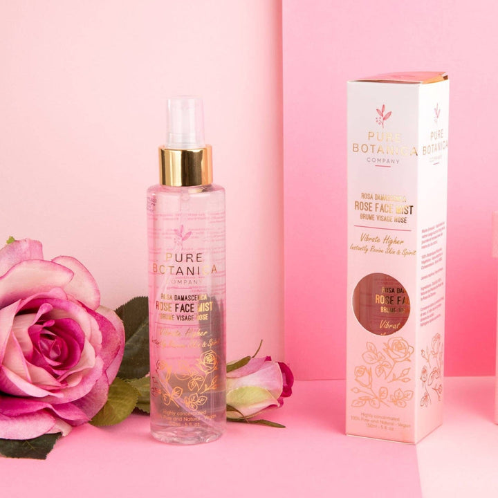 Premium Organic Rose Water Face Spray - Curated Joy | Natural Home