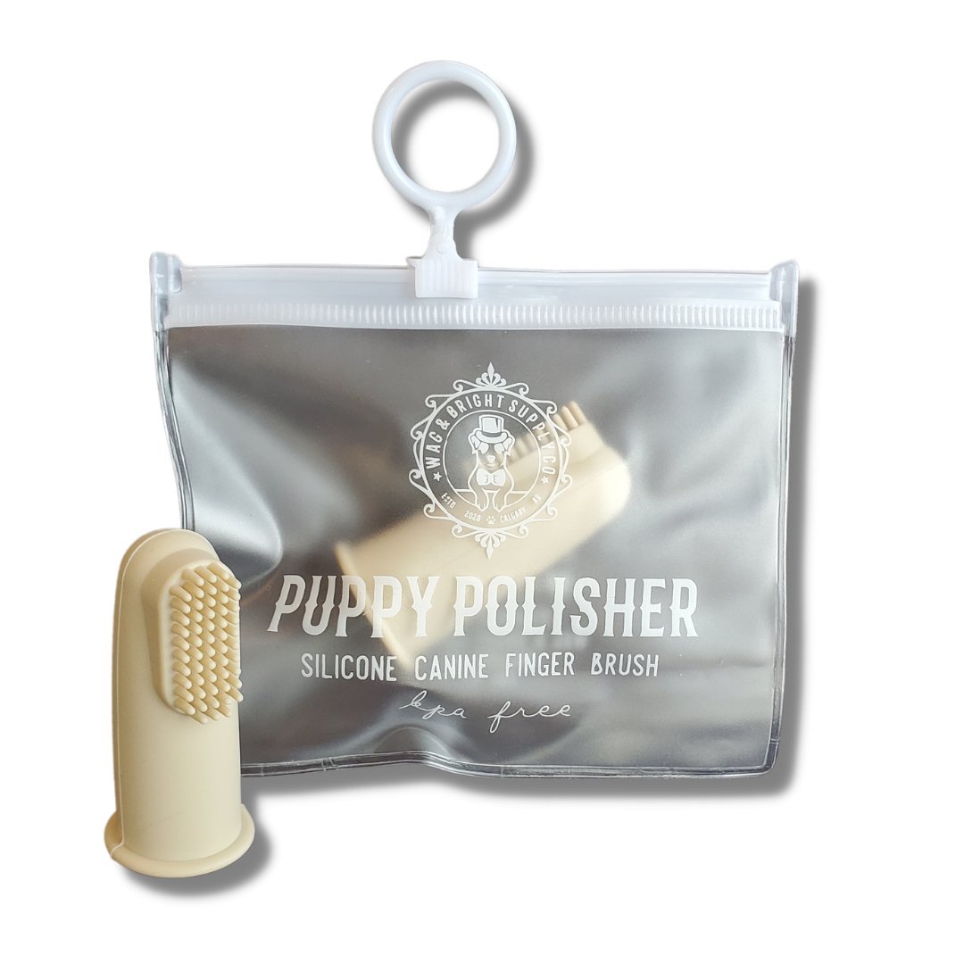 Puppy Polisher Finger Brush (one size) - Curated Joy | Natural Home