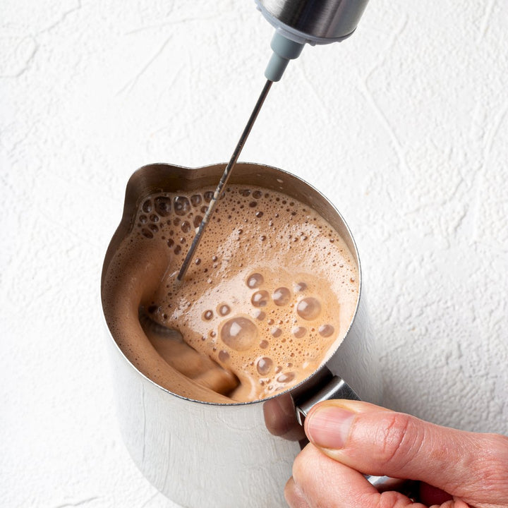Rechargeable Handheld Milk Frother - Curated Joy | Natural Home