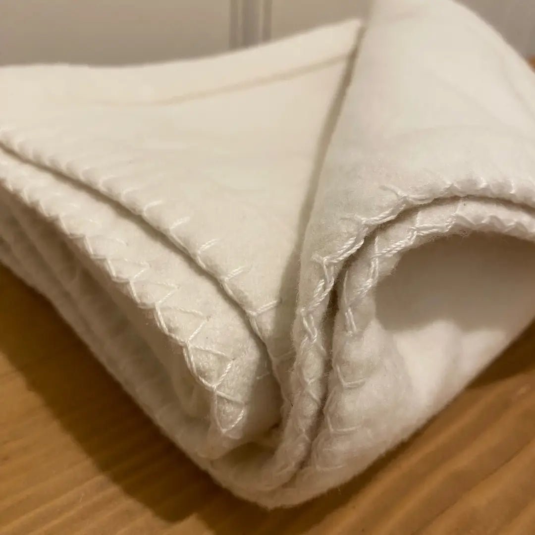 Recycled Cotton Baby Blanket - Curated Joy | Natural Home