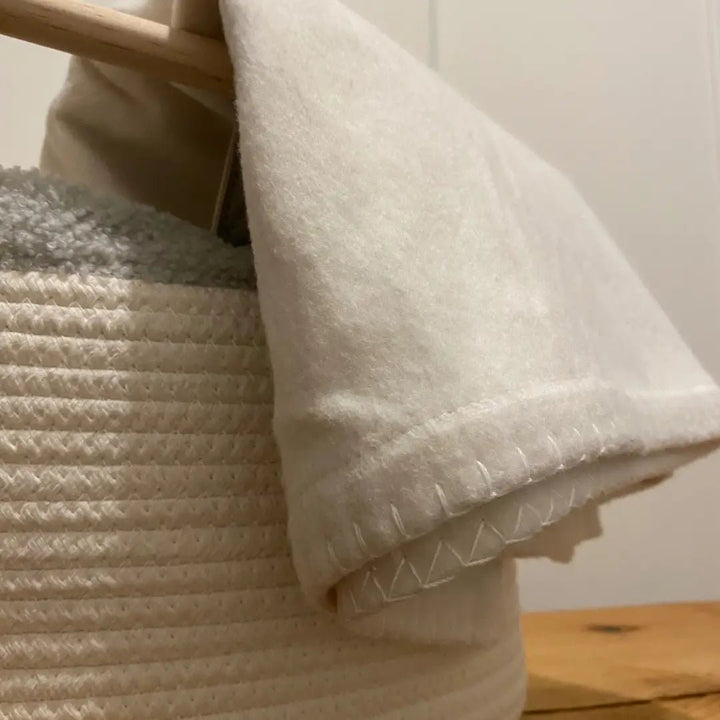 Recycled Cotton Baby Blanket - Curated Joy | Natural Home