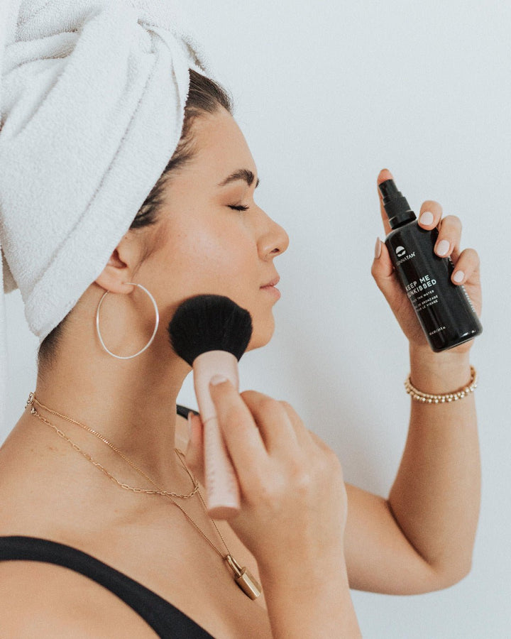 Skin Nourishing Natural Face Tanner - with FREE headband - Curated Joy | Natural Home