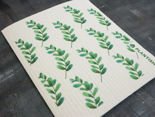 Swedish Sponge Cloth - Eucalyptus - Curated Joy | Natural Home