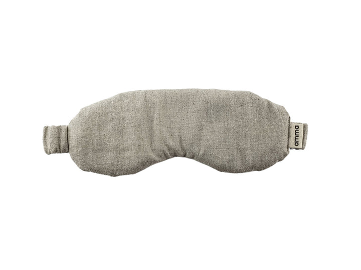Therapeutic lavender eye mask (hemp & organic cotton sand) - Curated Joy | Natural Home