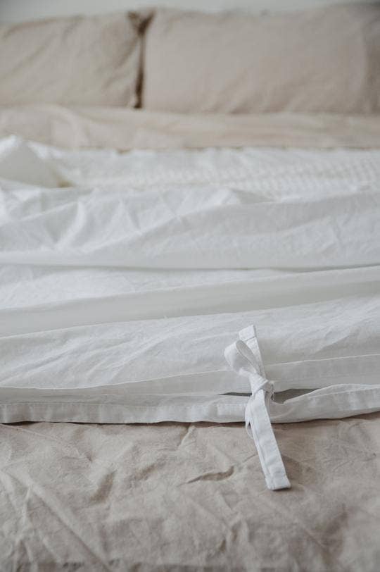 Turkish Cotton Duvet Cover |Hotel Quality - Curated Joy | Natural Home