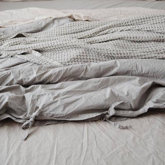 Turkish Cotton Duvet Cover |Hotel Quality - Curated Joy | Natural Home