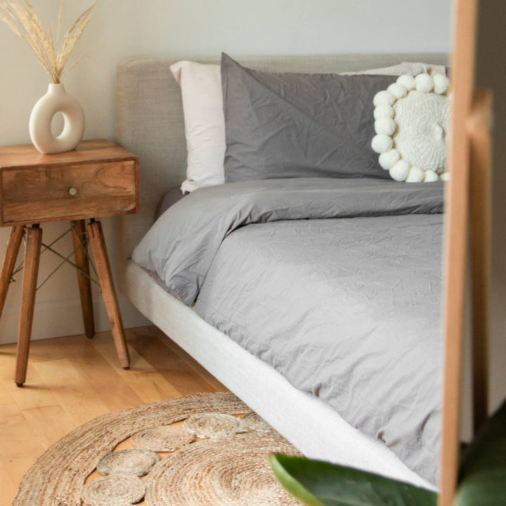 Turkish Cotton Duvet Cover |Hotel Quality - Curated Joy | Natural Home