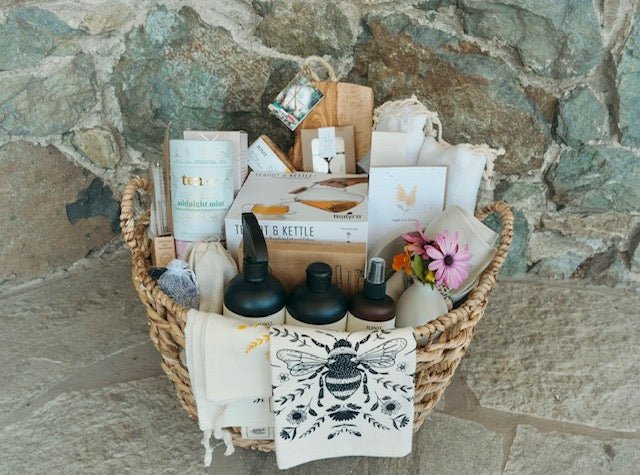 Gift Baskets for the Season of Giving - Curated Joy | Natural Home