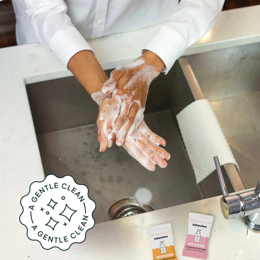 Foaming Hand Soap Refill Tablet | Eucalyptus Mint | NATURE BEE