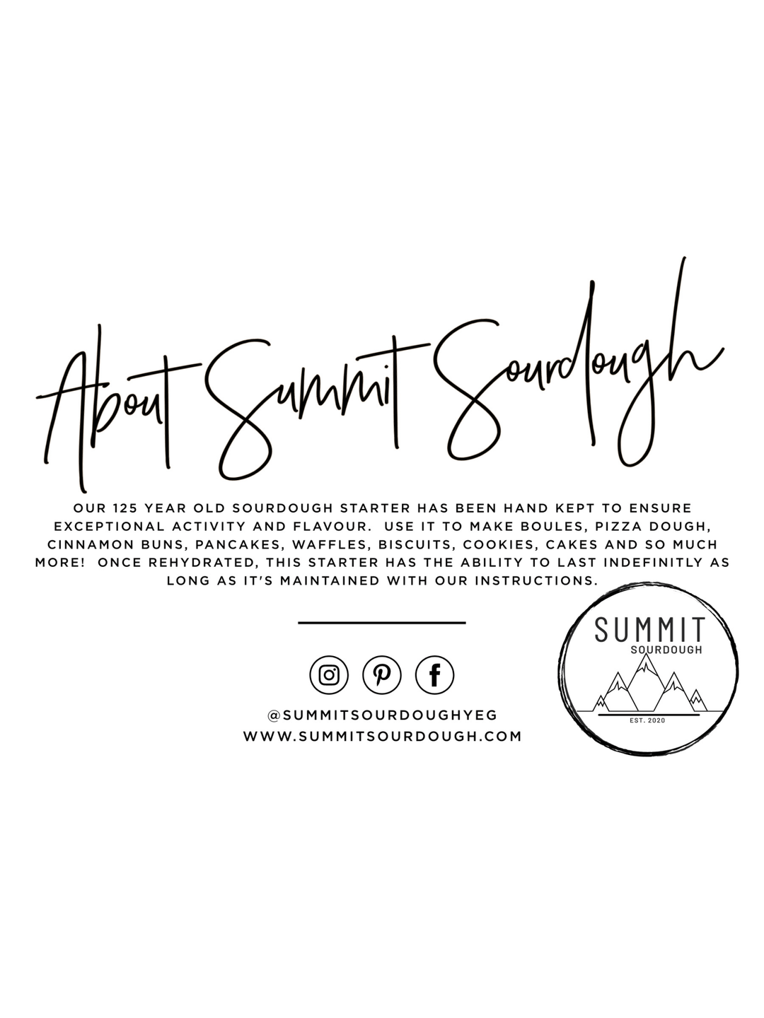130 Year Old Canadian Sourdough Starter | Organic | Heirloom - Curated Joy | Natural Home
