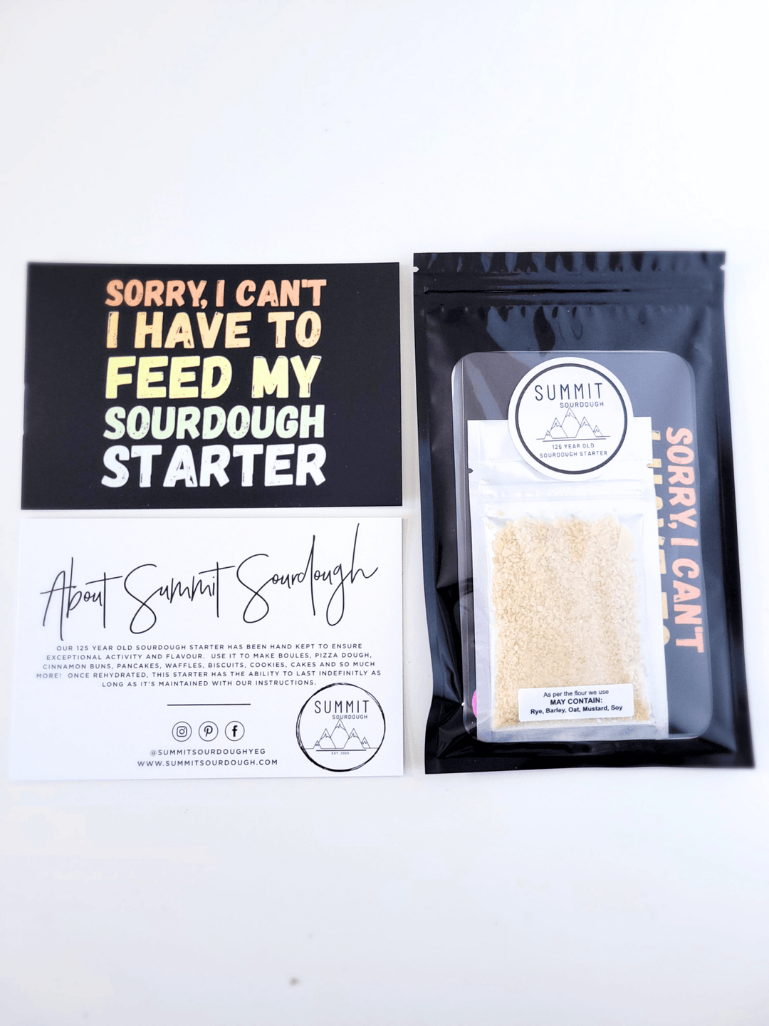 130 Year Old Canadian Sourdough Starter | Organic | Heirloom - Curated Joy | Natural Home