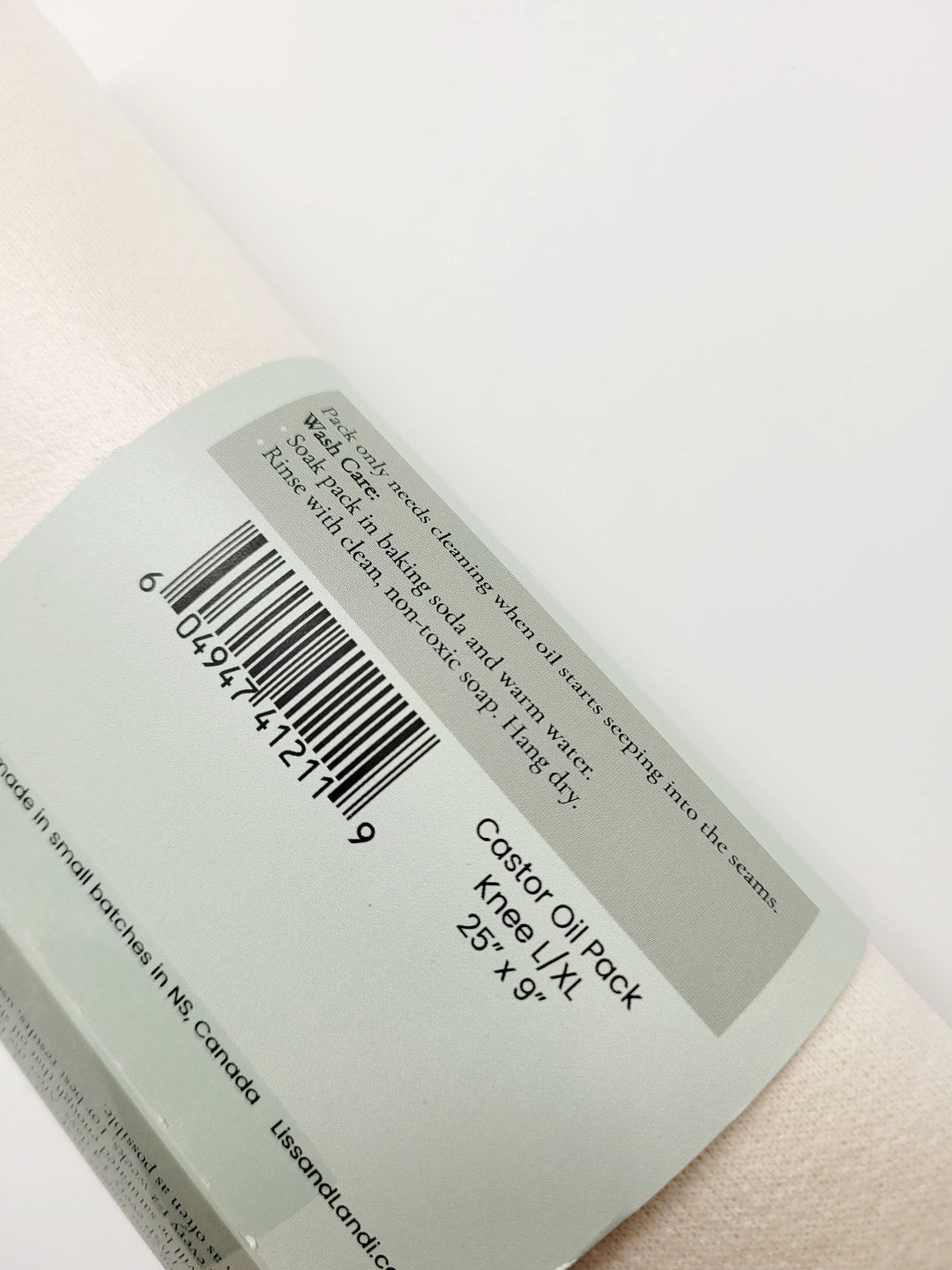 Castor Oil Pack- Knee L/XL