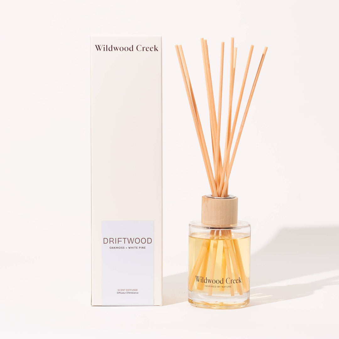 Sea Salt &amp; Oakmoss Reed Diffuser | Driftwood | WILDWOOD