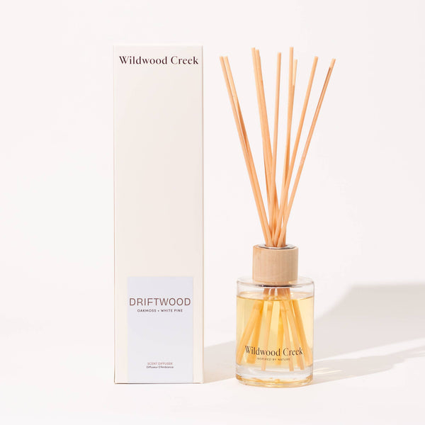 Sea Salt & Oakmoss Reed Diffuser | Driftwood | WILDWOOD