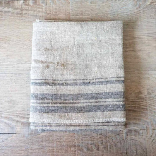 100% Linen - Rustic Natural Tea Towel