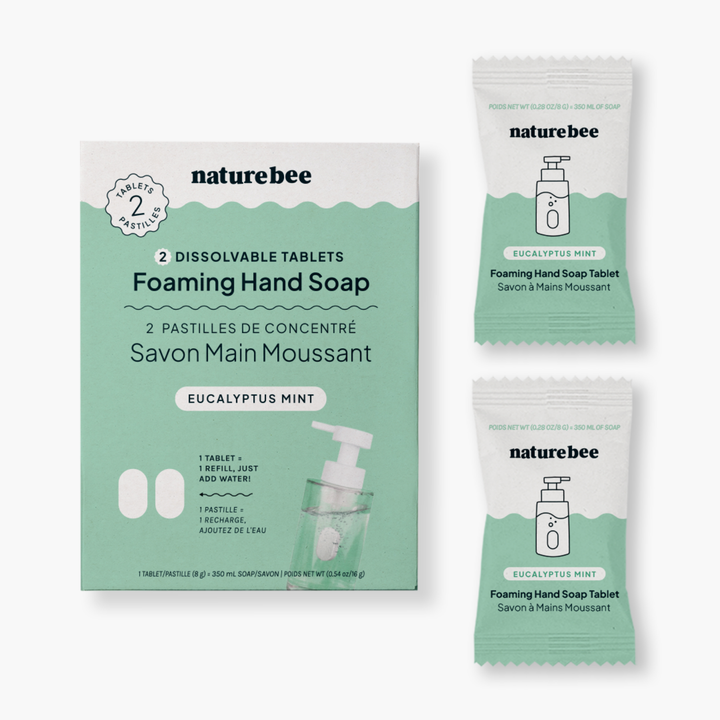 Foaming Hand Soap Refills 2-Pack | Sweet Citrus | NATURE BEE