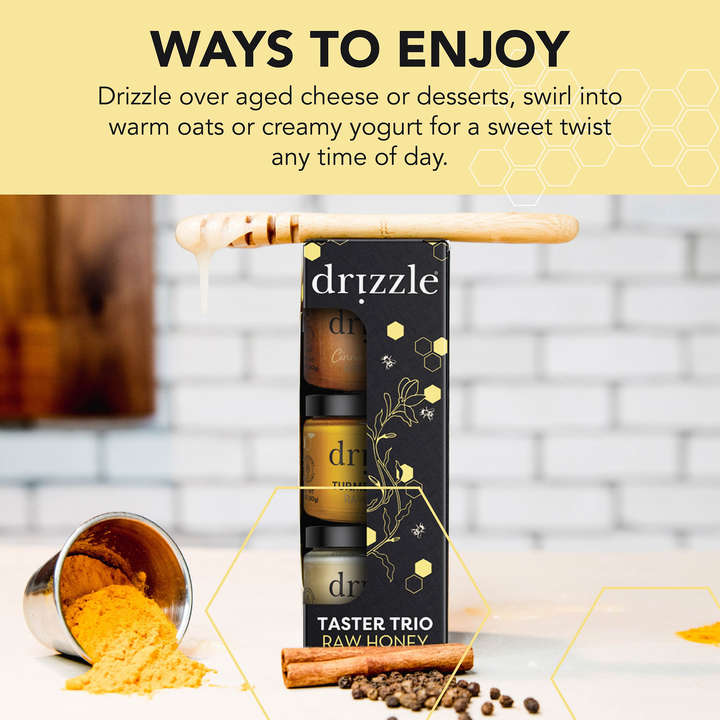 Drizzle Honey - Taster Trio - (3 x 80 g)