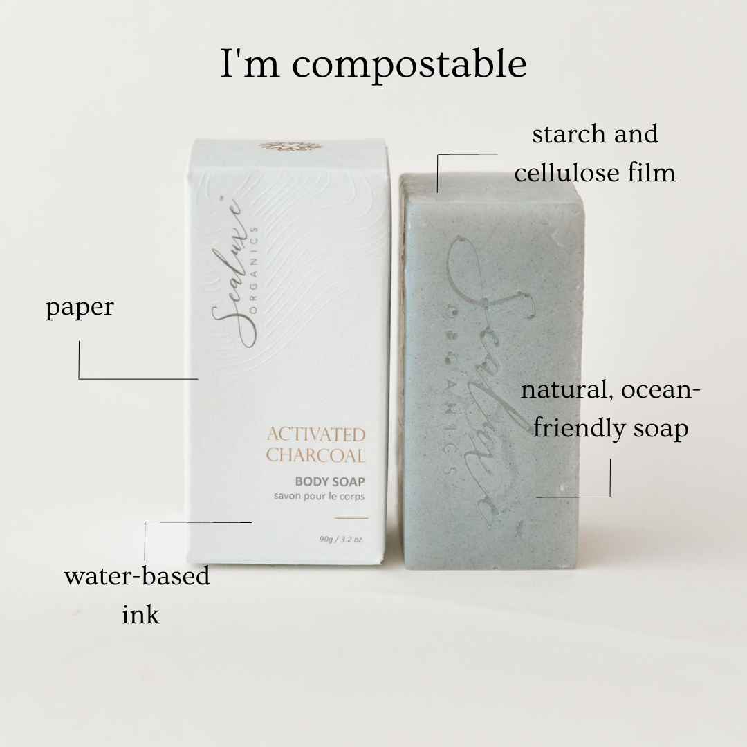 Sealuxe - Activated Charcoal Soap