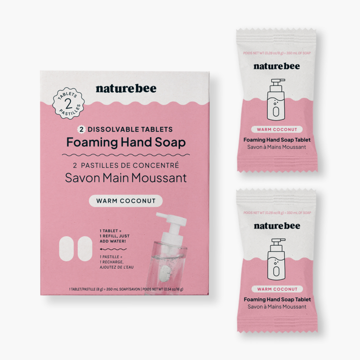 Foaming Hand Soap Refills 2-Pack | Sweet Citrus | NATURE BEE