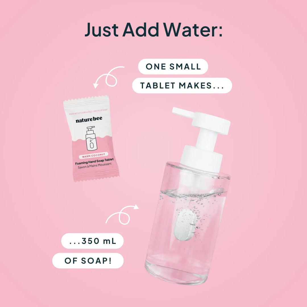 Foaming Hand Soap Refill Tablet | Eucalyptus Mint | NATURE BEE