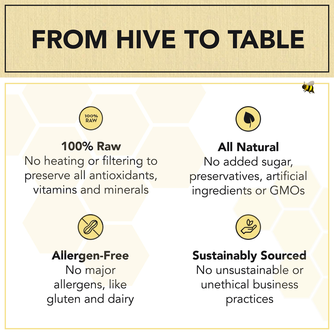 Drizzle Honey - White Raw Honey